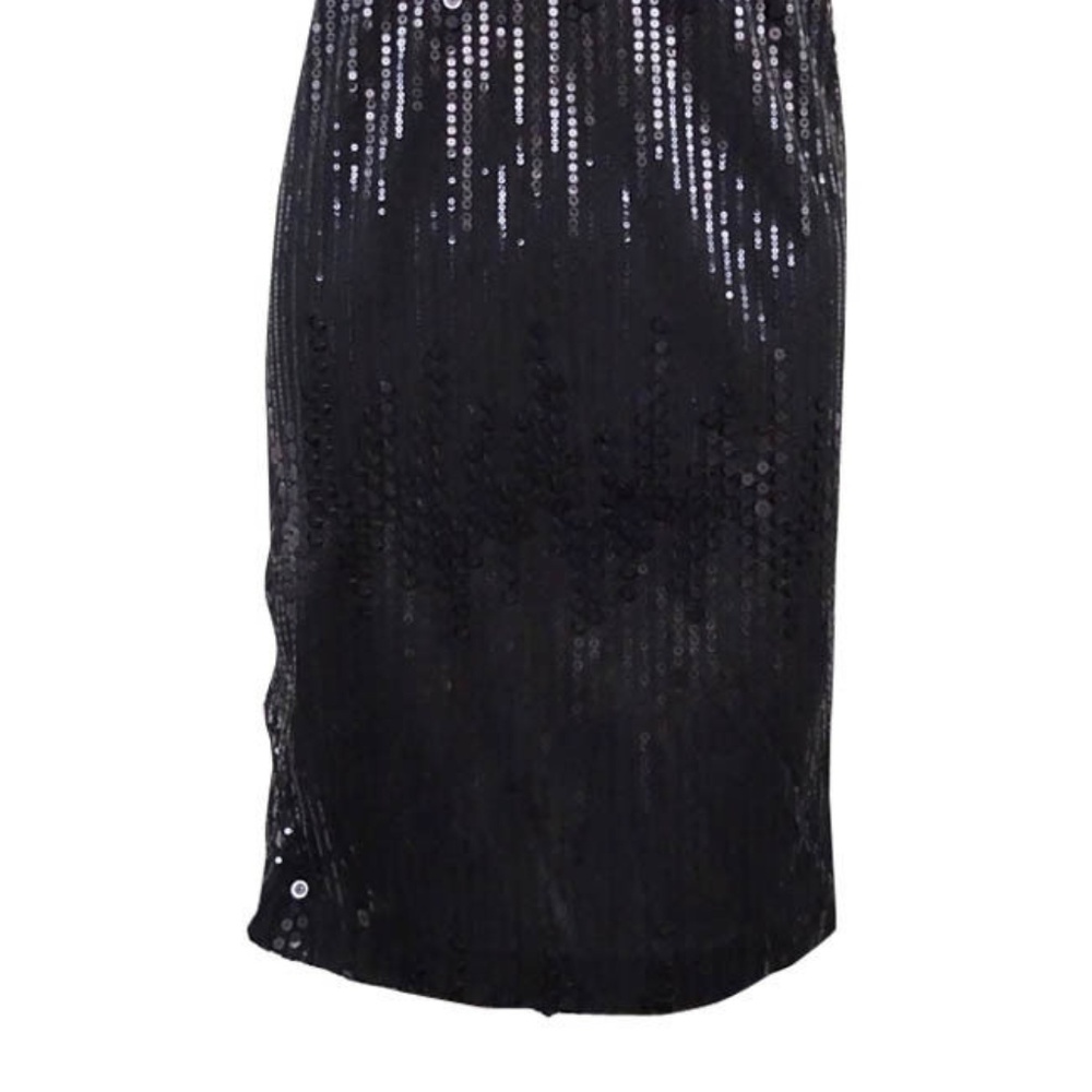 πPrice DropπSequin Scoop Neck Shift Dress - Picture 2 of 8